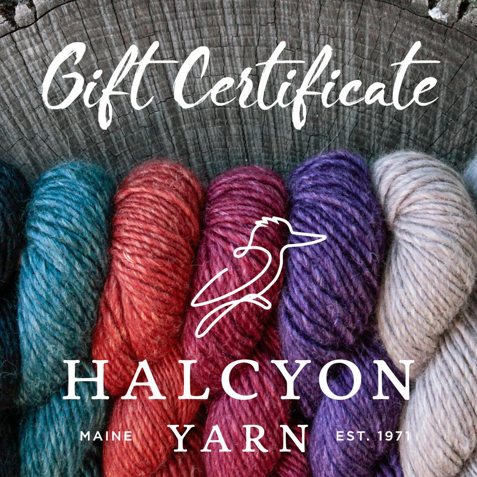 MultiCraft Equipment Halcyon Yarn Gift Certificate for 2500