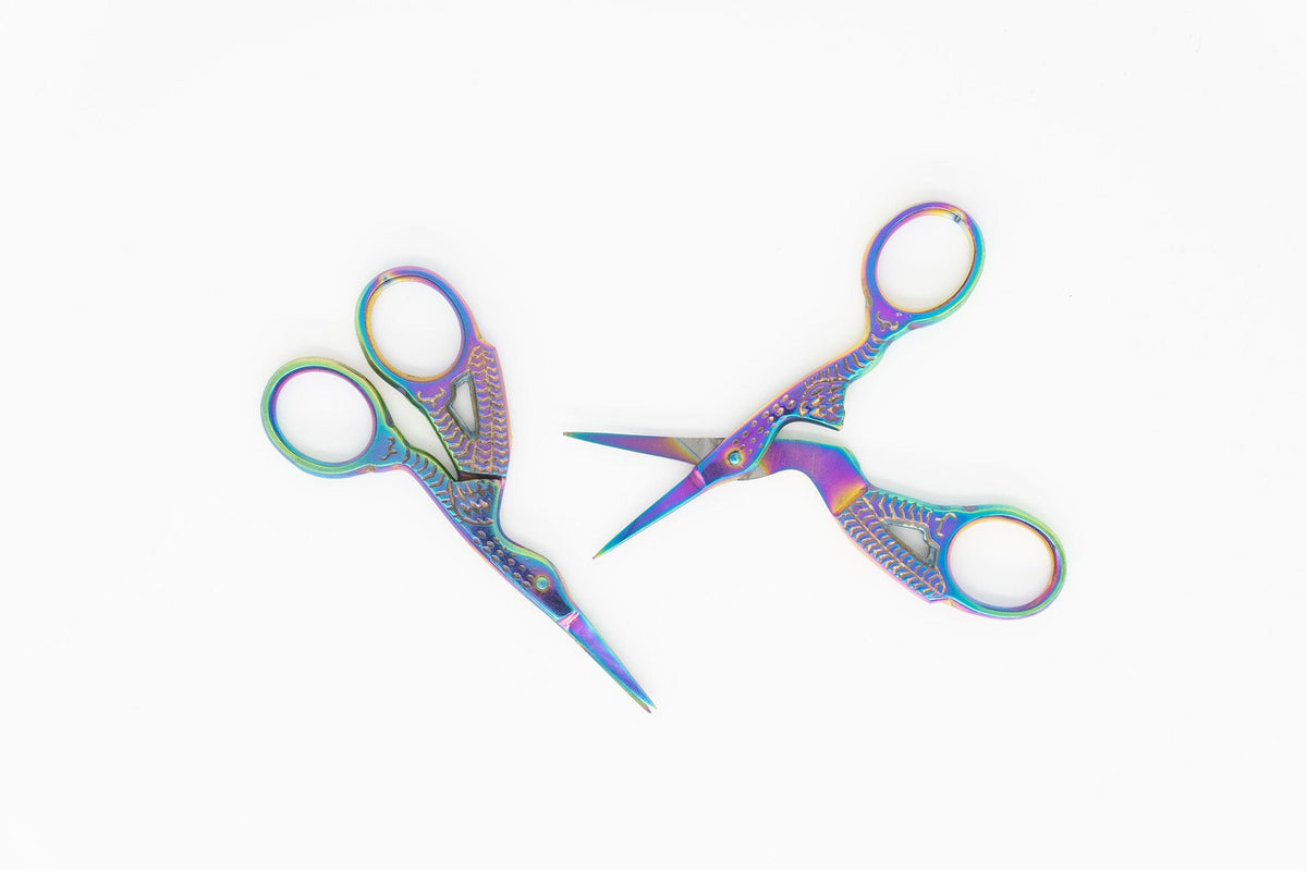 Accessories Unlimited Scissors Multi-colored Stork Scissors