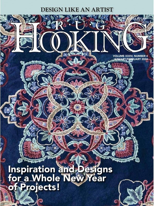 Ampry Publishing Magazines Rug Hooking Magazine Jan/Feb 2024