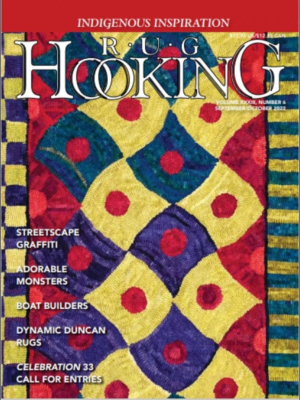 Simplified Magazine Rug Rug Hooking Magazine Sep/Oct 2022 by Ampry Publishing – Halcyon Yarn
