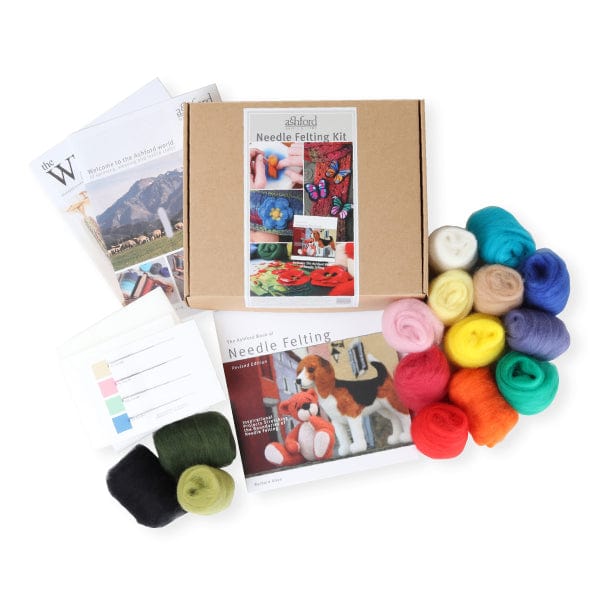 Ashford Handicrafts Limited Felting Kits Starter Kit Ashford Needle Felting Complete Starter Kit