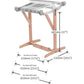 Ashford Handicrafts Limited Rigid Heddle Loom Stands Ashford Knitters Loom Stand, Variable Size with Support Brace