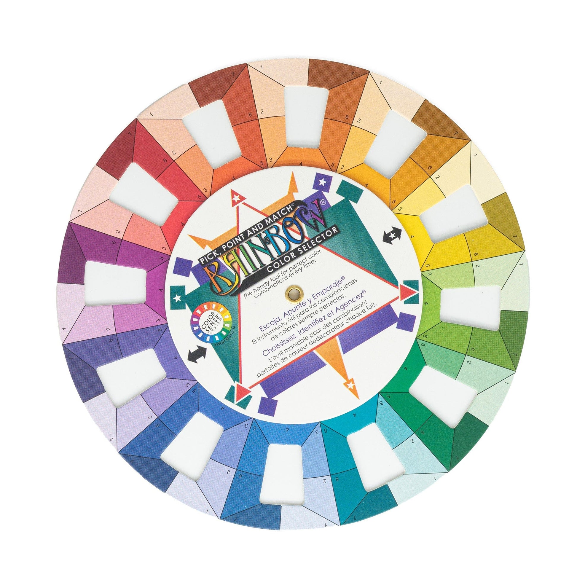 Bryson Distributing, Inc. Other Notions Pocket Rainbow Color Selector Wheel