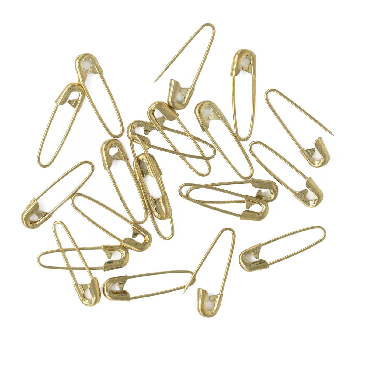 Bryson Distributing, Inc. Pins Brass Coiless Safety Pins