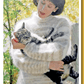 Bryson Distributing, Inc. Print Patterns Bulky Neck Down Pullover
