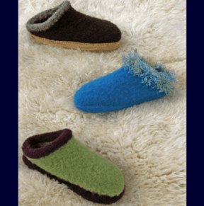 Bryson Distributing, Inc. Print Patterns Felt Clogs