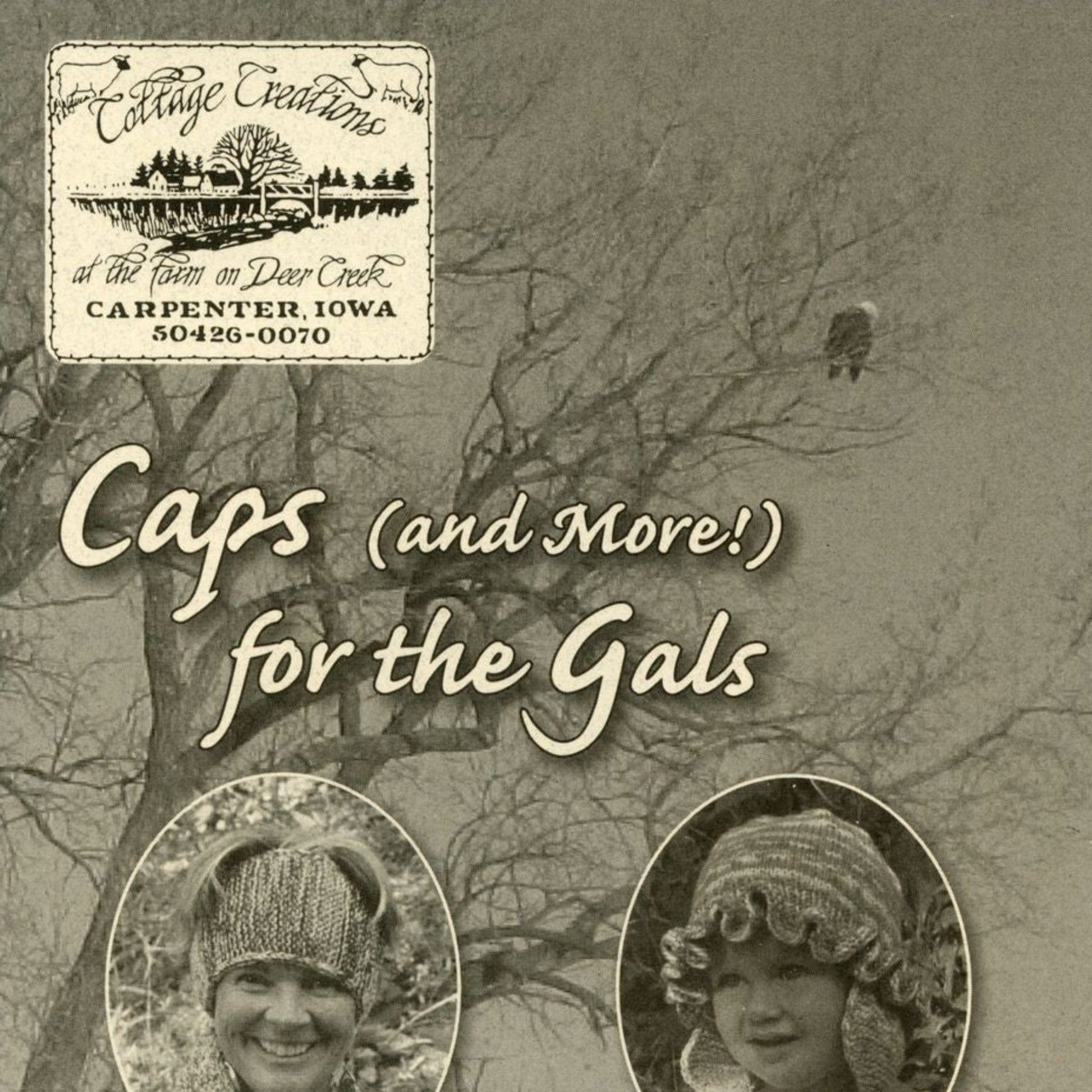 Cottage Creations Books Caps (and More) for the Gals