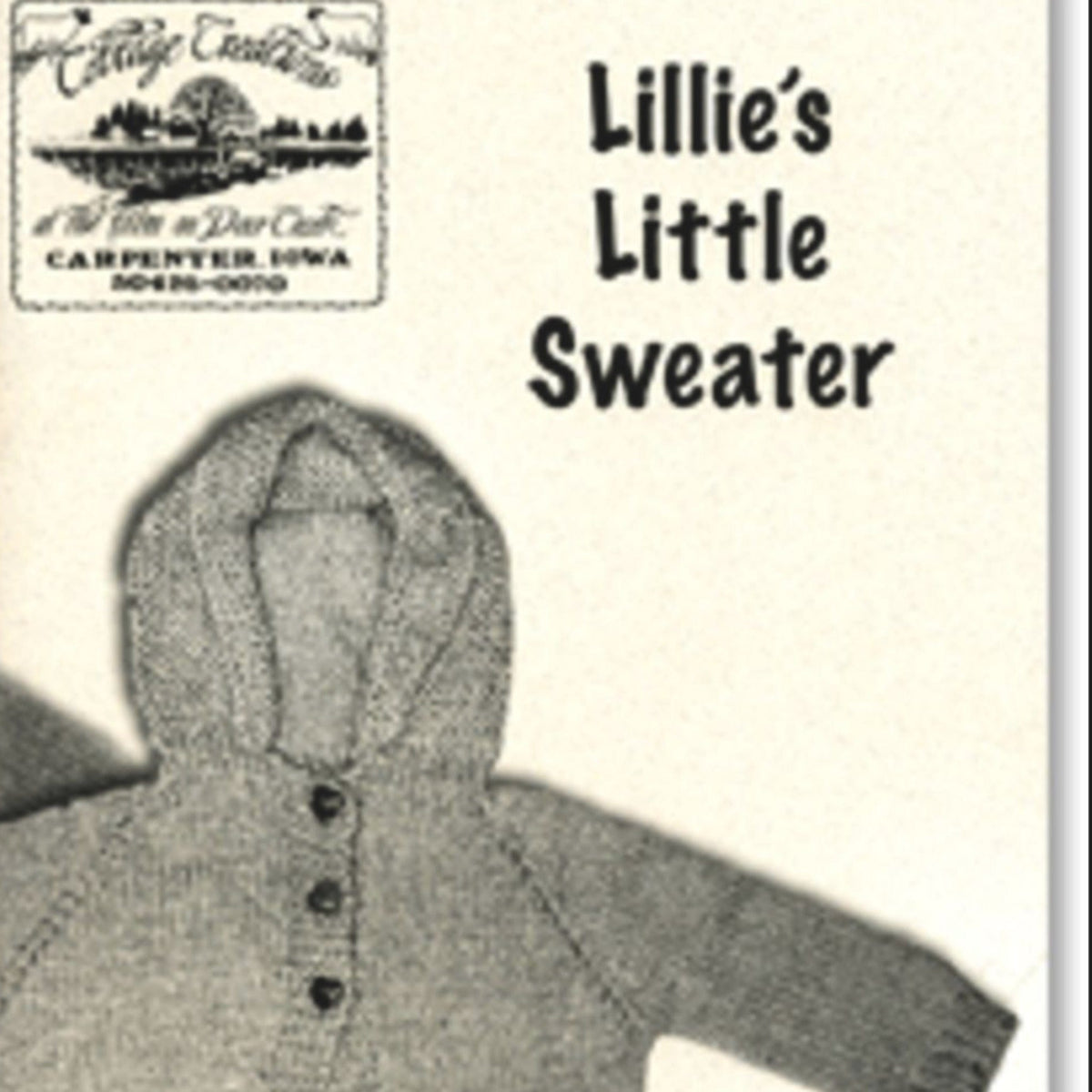 Cottage Creations Books Lillie's Little Sweater