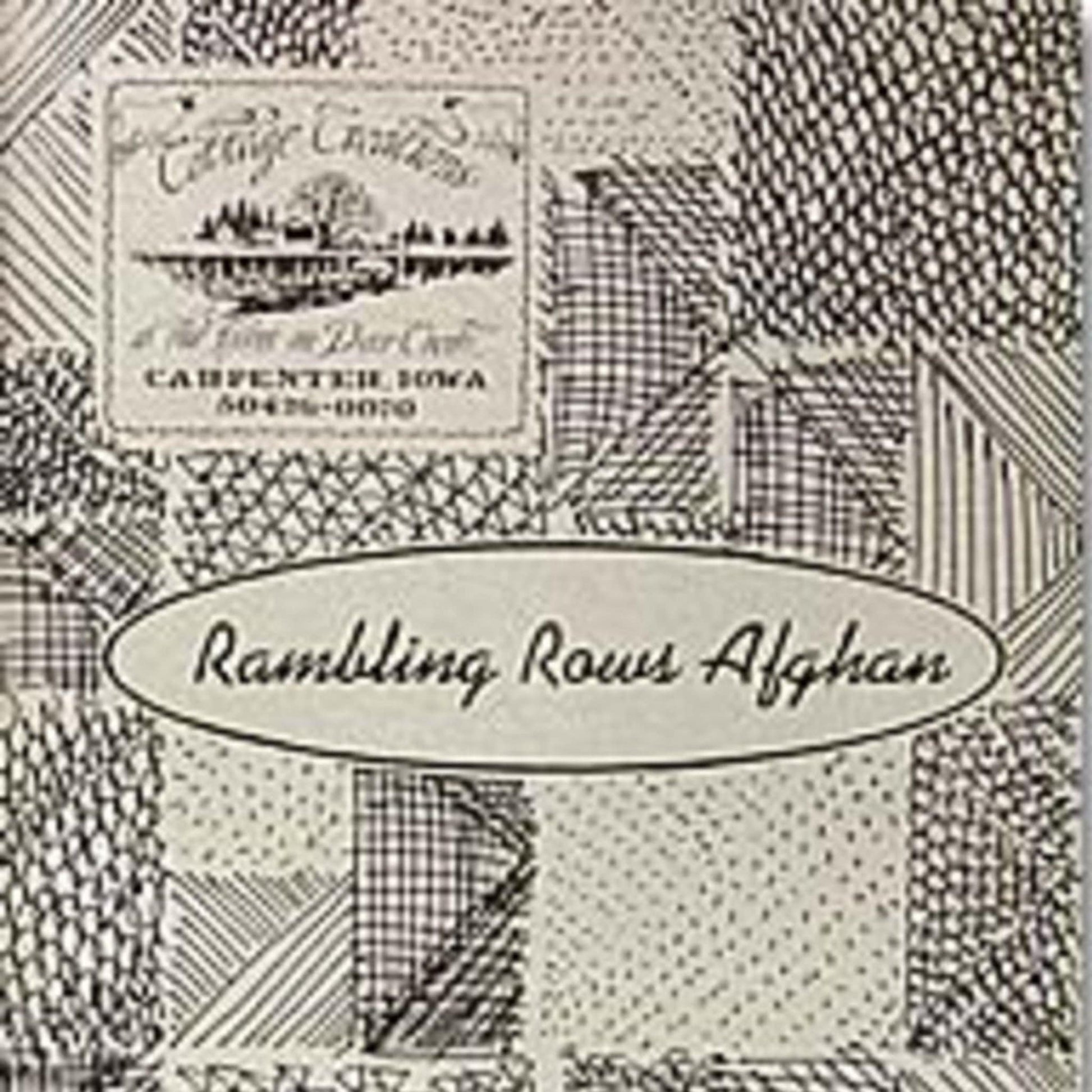 Cottage Creations Books Rambling Rows Afghan