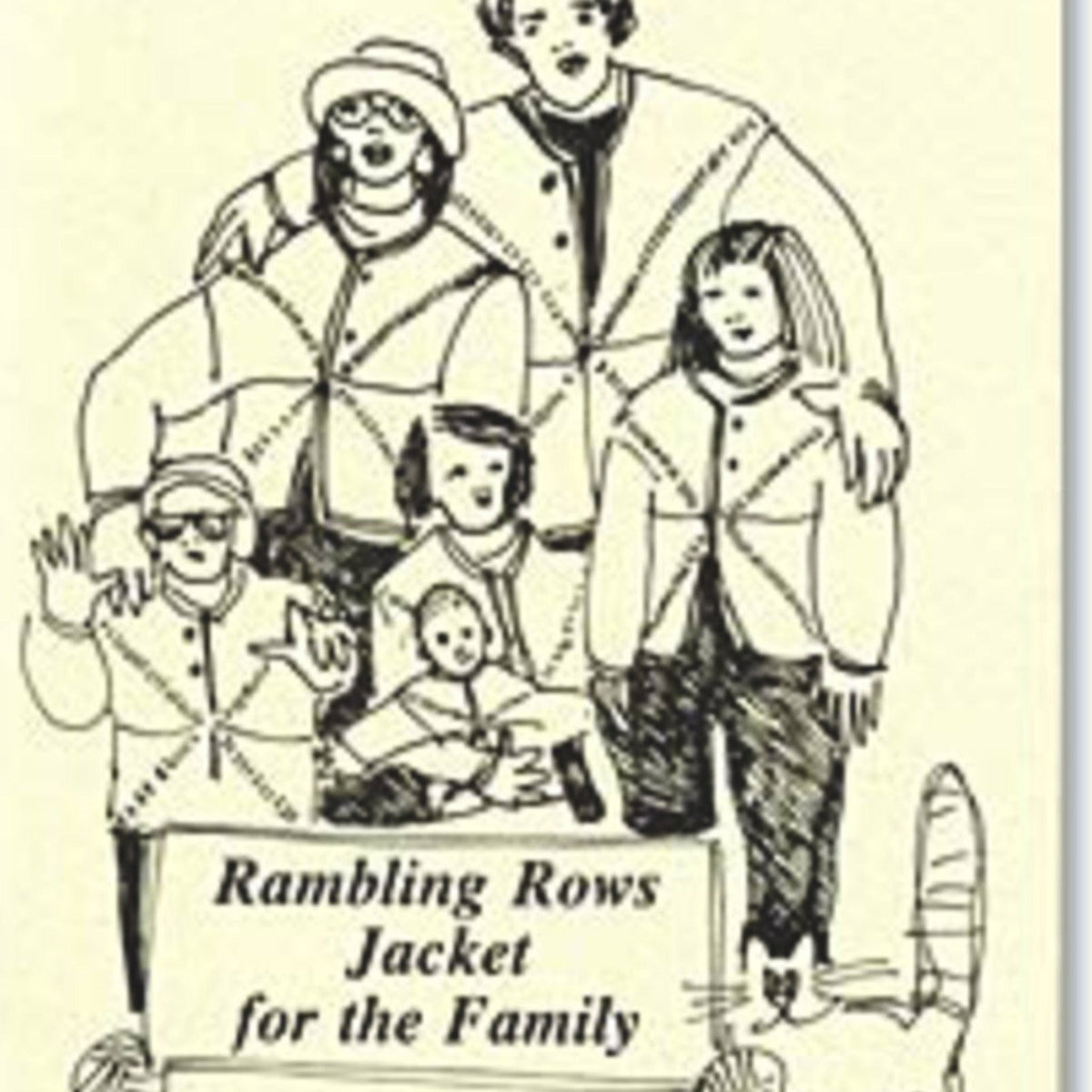 Cottage Creations Books Rambling Rows Jacket for the Family