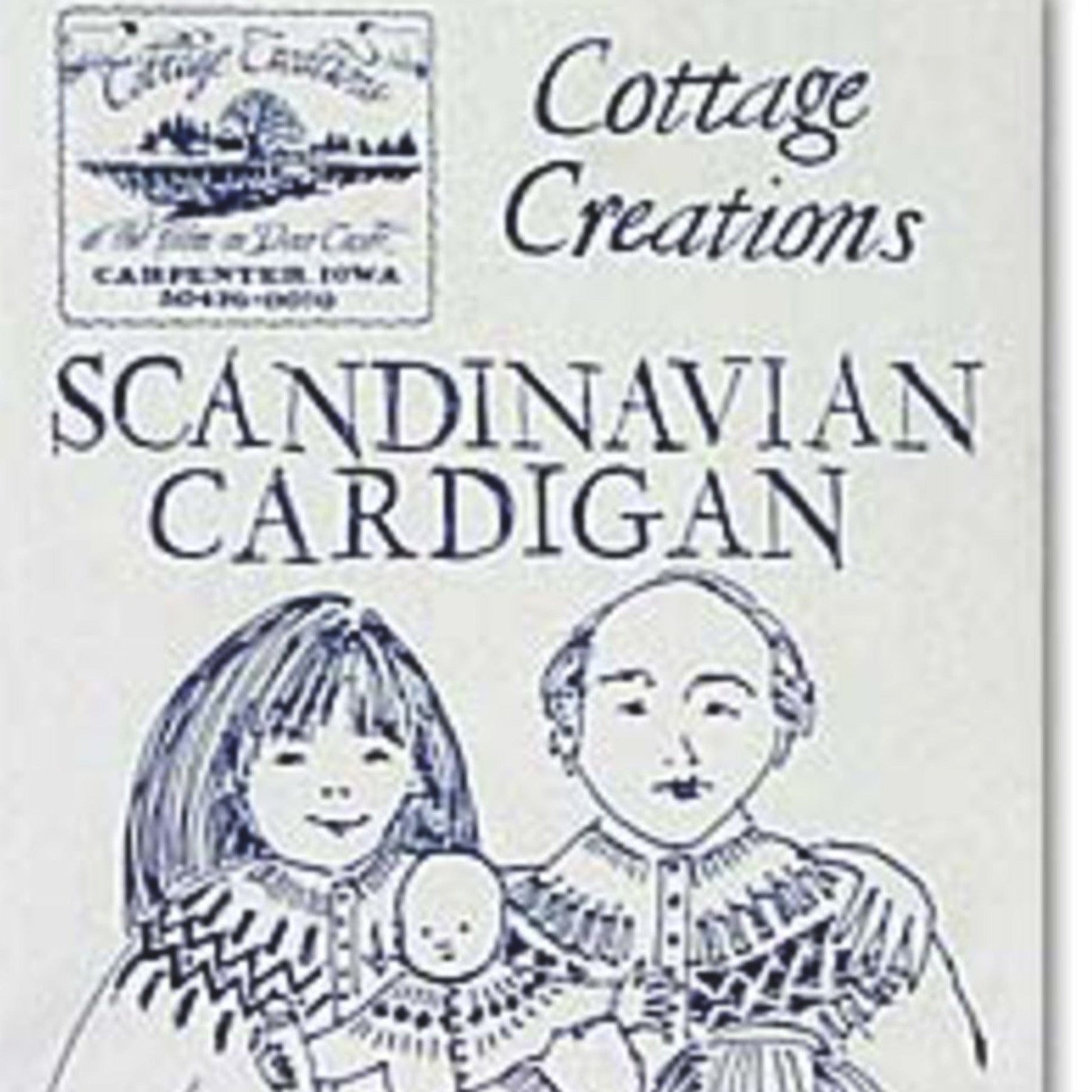 Cottage Creations Books Scandinavian Cardigan