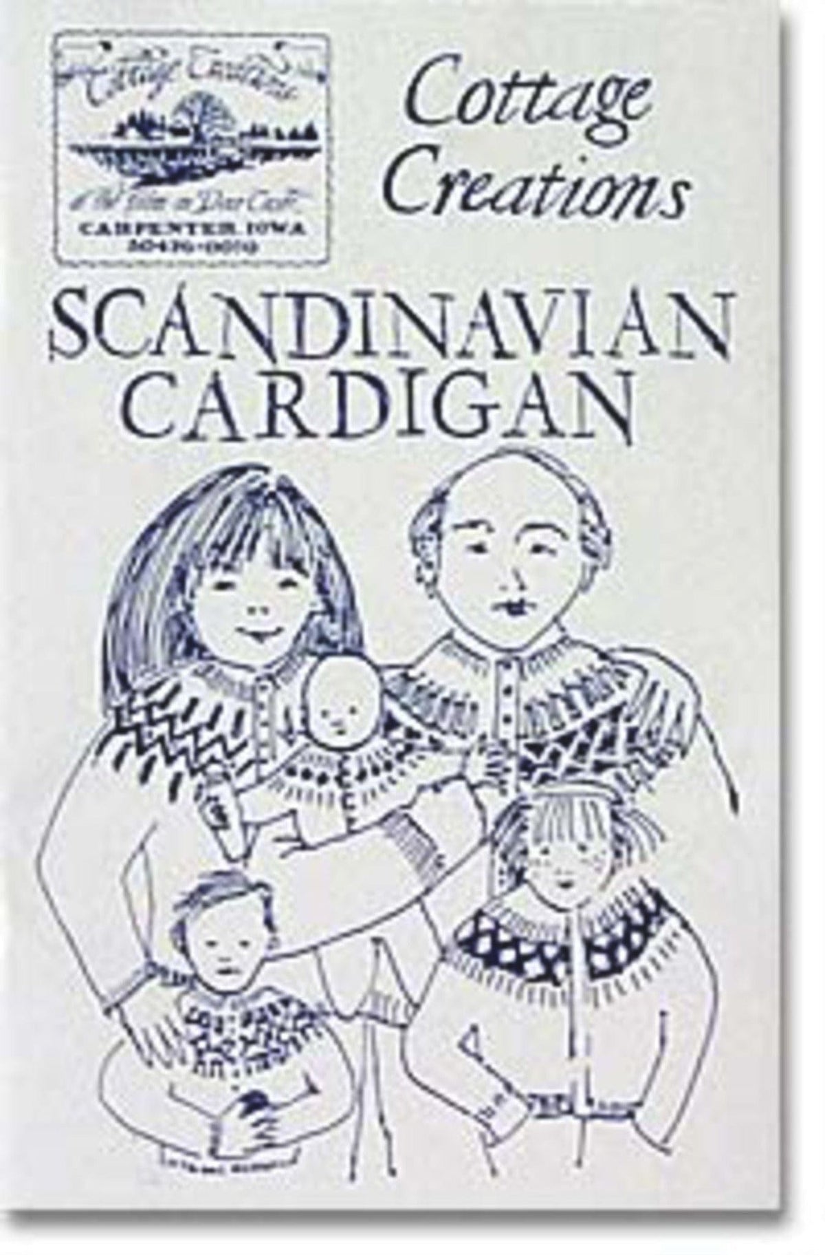 Cottage Creations Books Scandinavian Cardigan