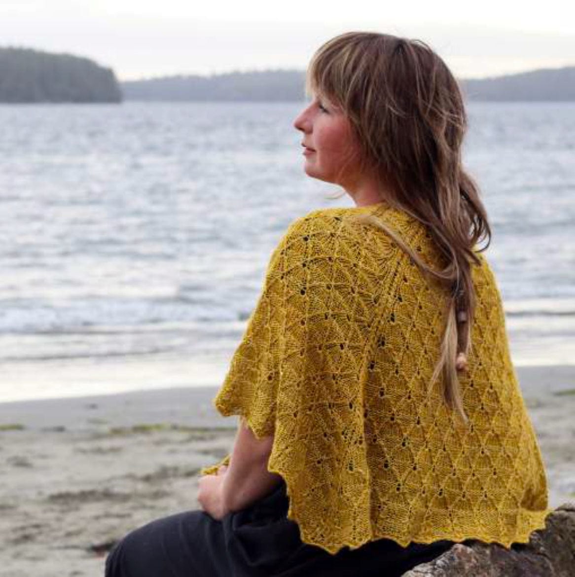 . Digital Patterns Golden Pine Shawl Pattern by Faye Kennington, download