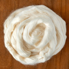 Europa Wools Ltd Plant Fibers White Lotus Fiber Top (sold by the ounce)