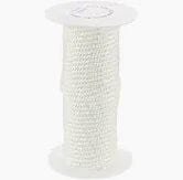 A full spool of Glimakra Texsolv Cord (22 yds, light loop) wound around a cylindrical plastic reel, shown against a plain white background. Ideal for use as loom tie-up or other textile applications.
