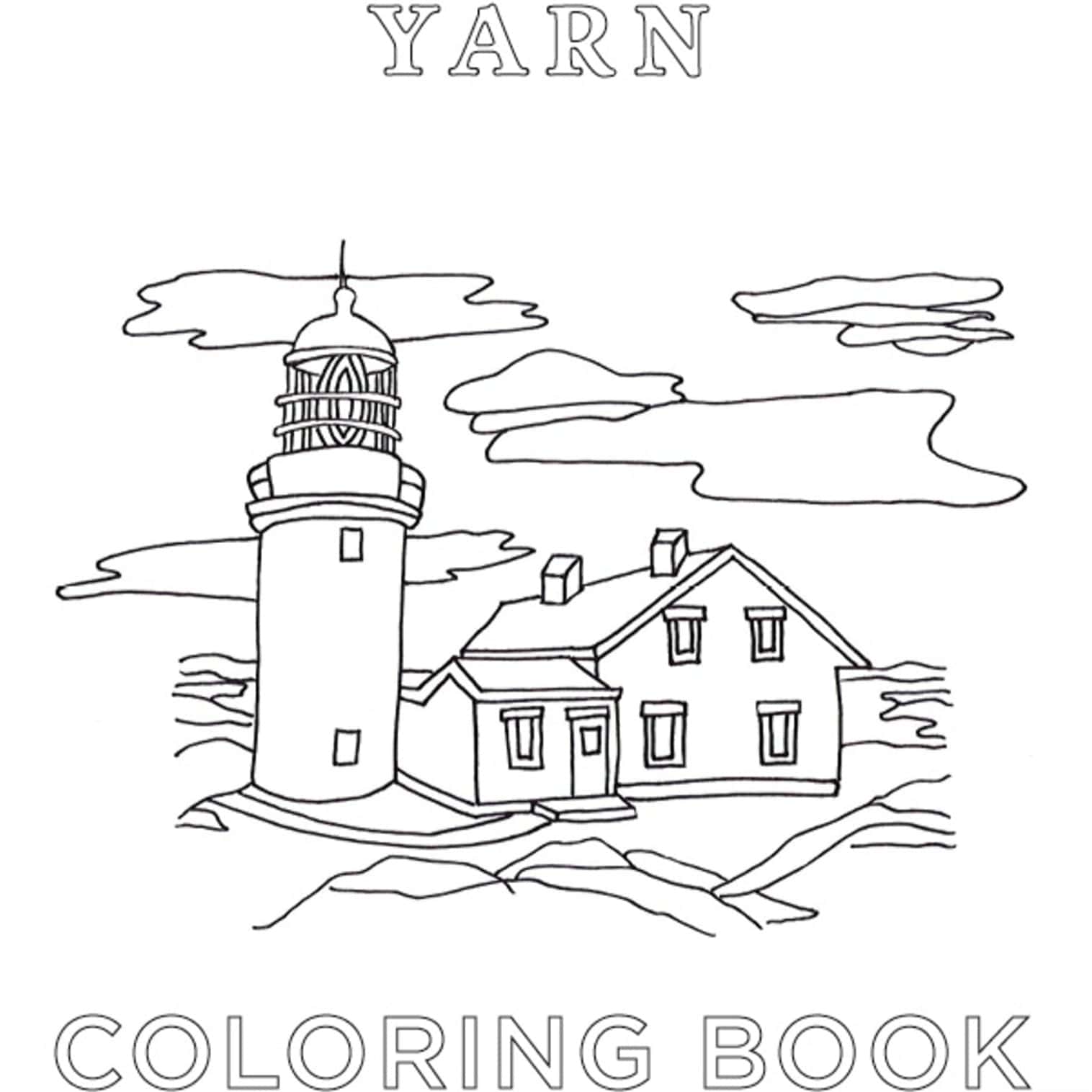 Halcyon Yarn Books Halcyon Yarn Coloring Book!