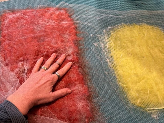 Halcyon Yarn Class Saturday • March 28th • 2026 (1:00 - 4:00) The Art of Wet Felting with a Resist, class with Susie Cooke 3/28/26