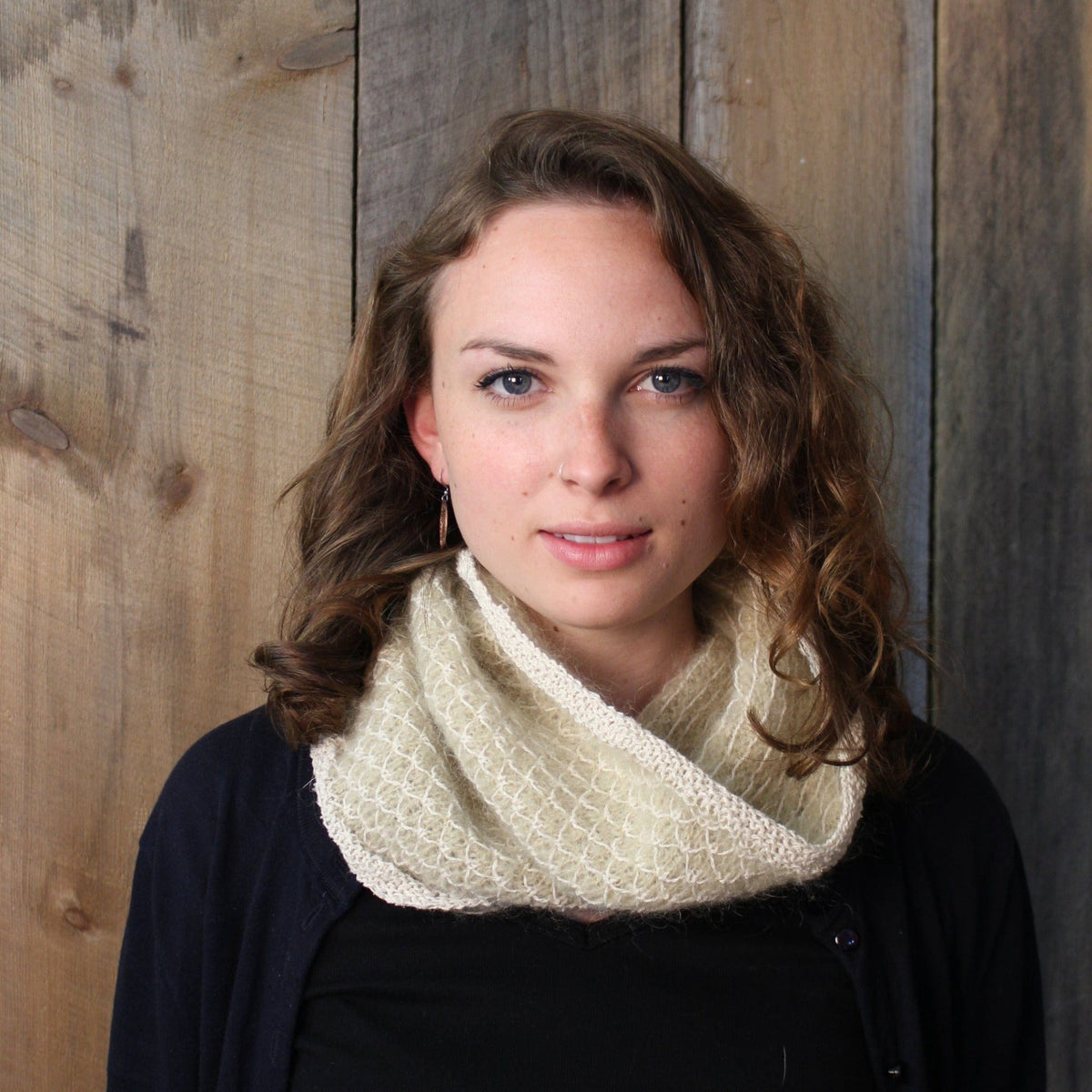 Halcyon Yarn Print Patterns Royal Quilt Stitch Cowl