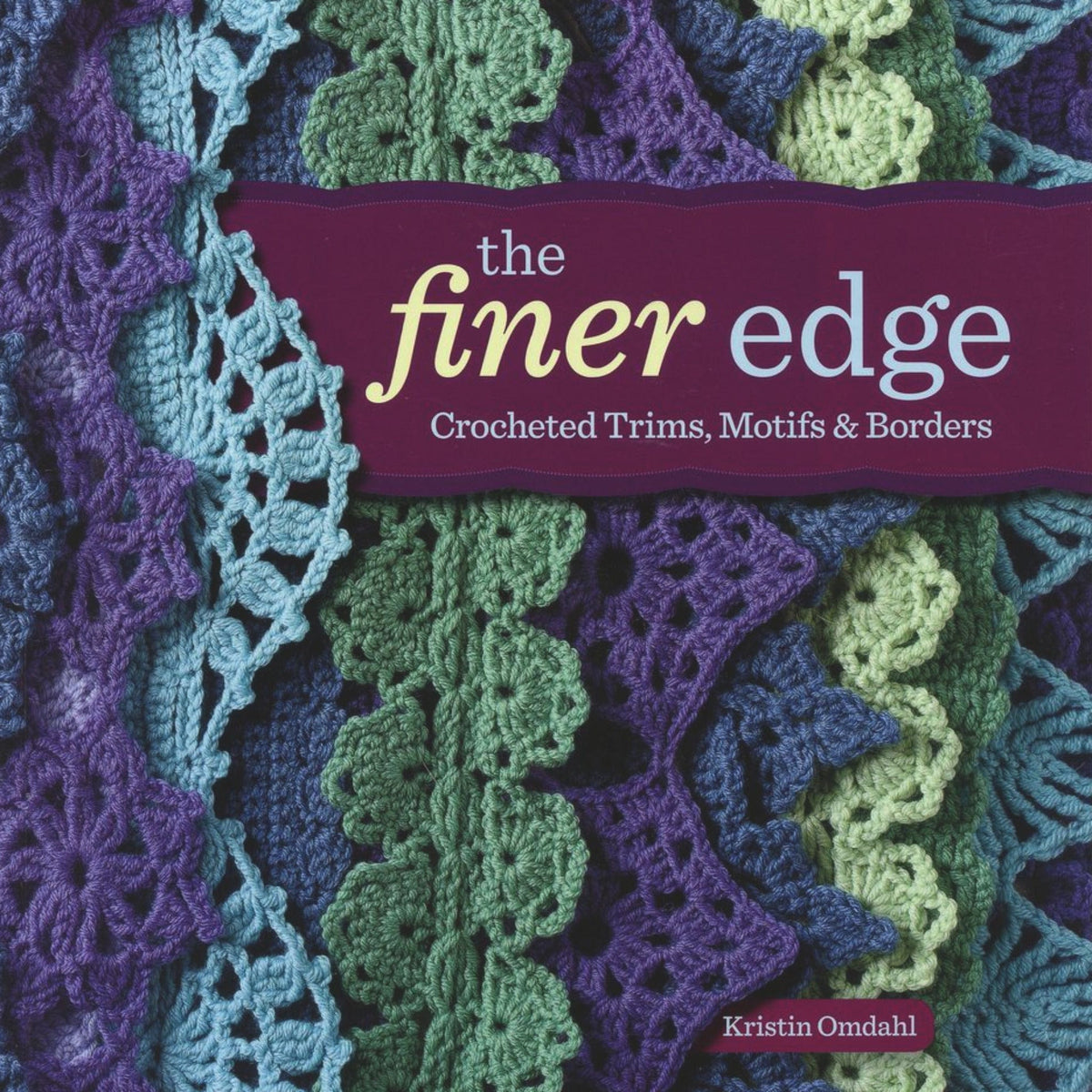Ingram Content Books The Finer Edge - Crocheted Trims, Motifs & Borders