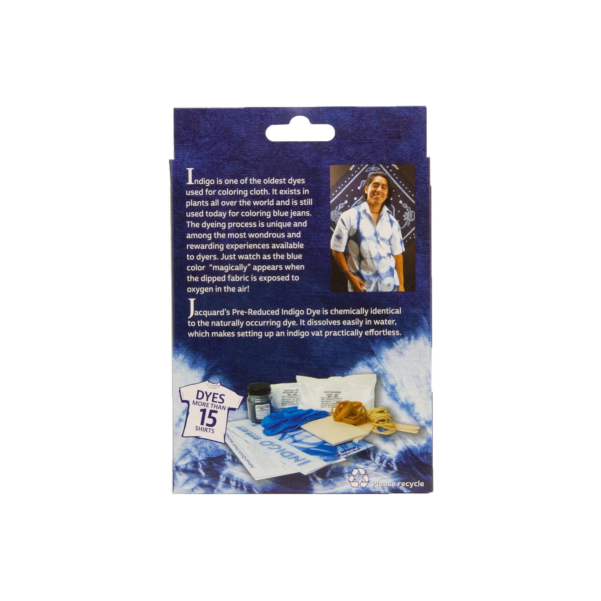 Jacquard Products Dyeing Kits Indigo Tie Dye Kit