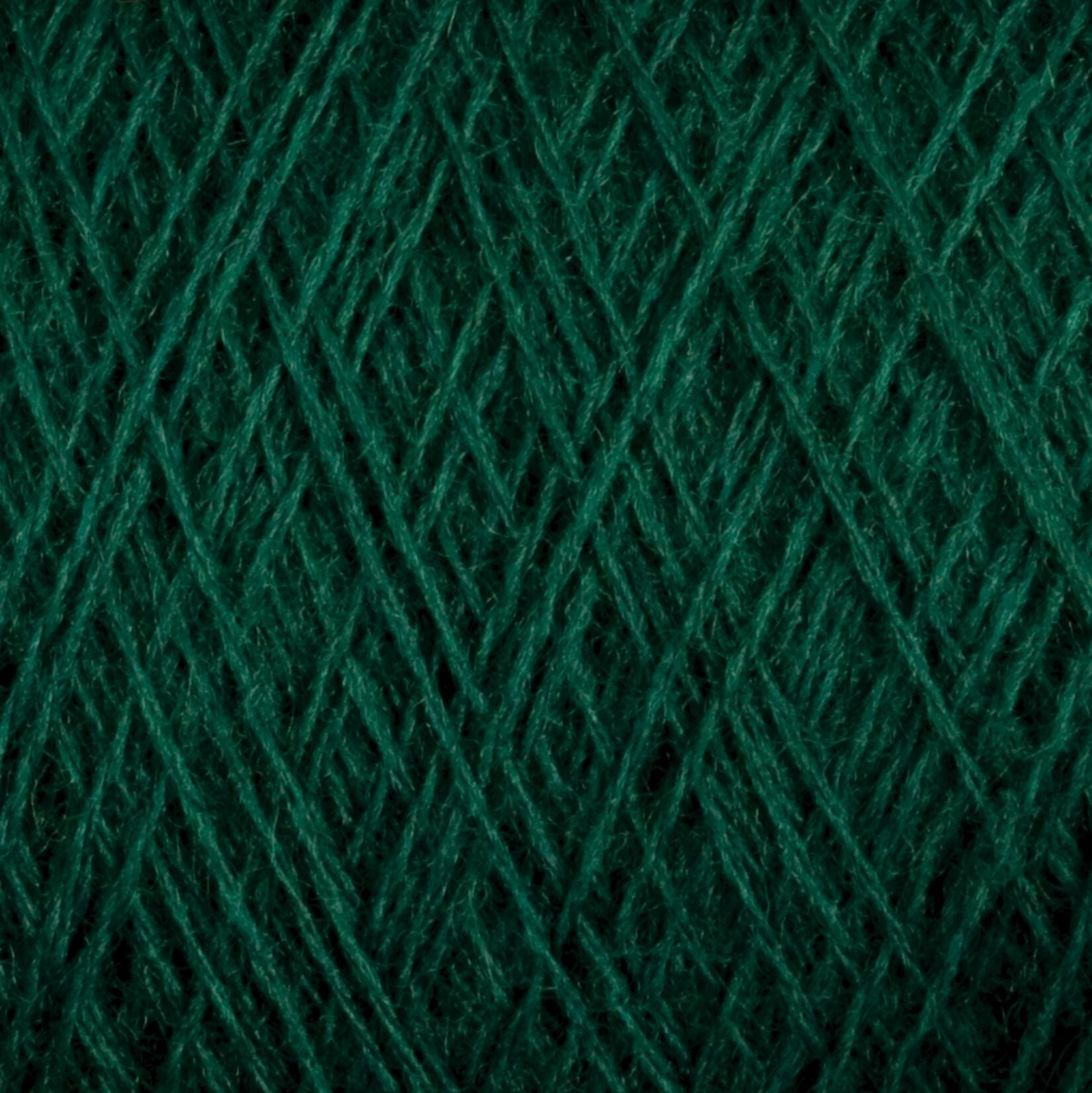 Jagger Brothers, Inc. Yarn Bottle Green JaggerSpun Zephyr Wool-Silk 2/18 Yarn | Large Cone