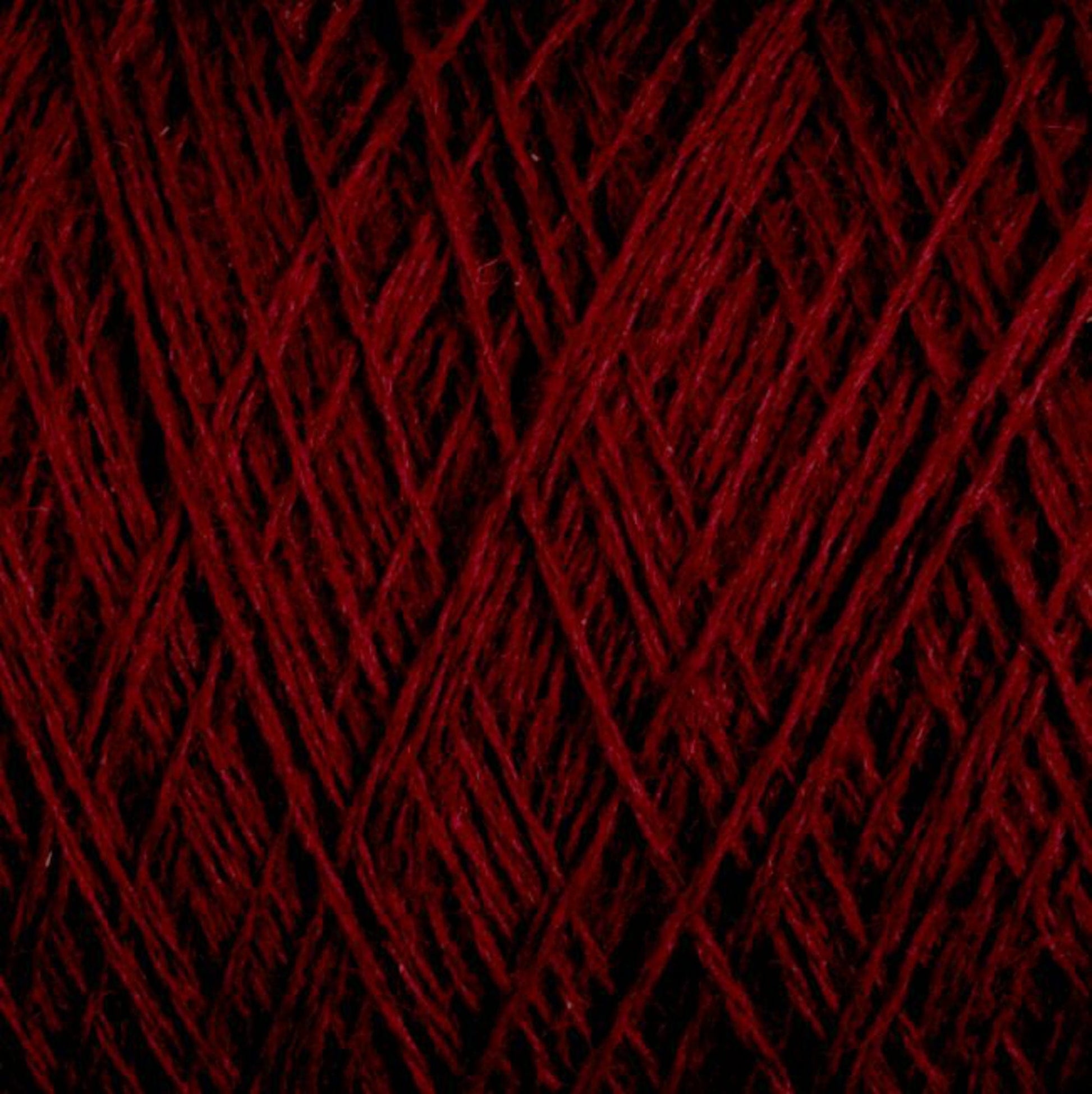 Jagger Brothers, Inc. Yarn Claret JaggerSpun Maine Line 3/8 Yarn | Mini-cone