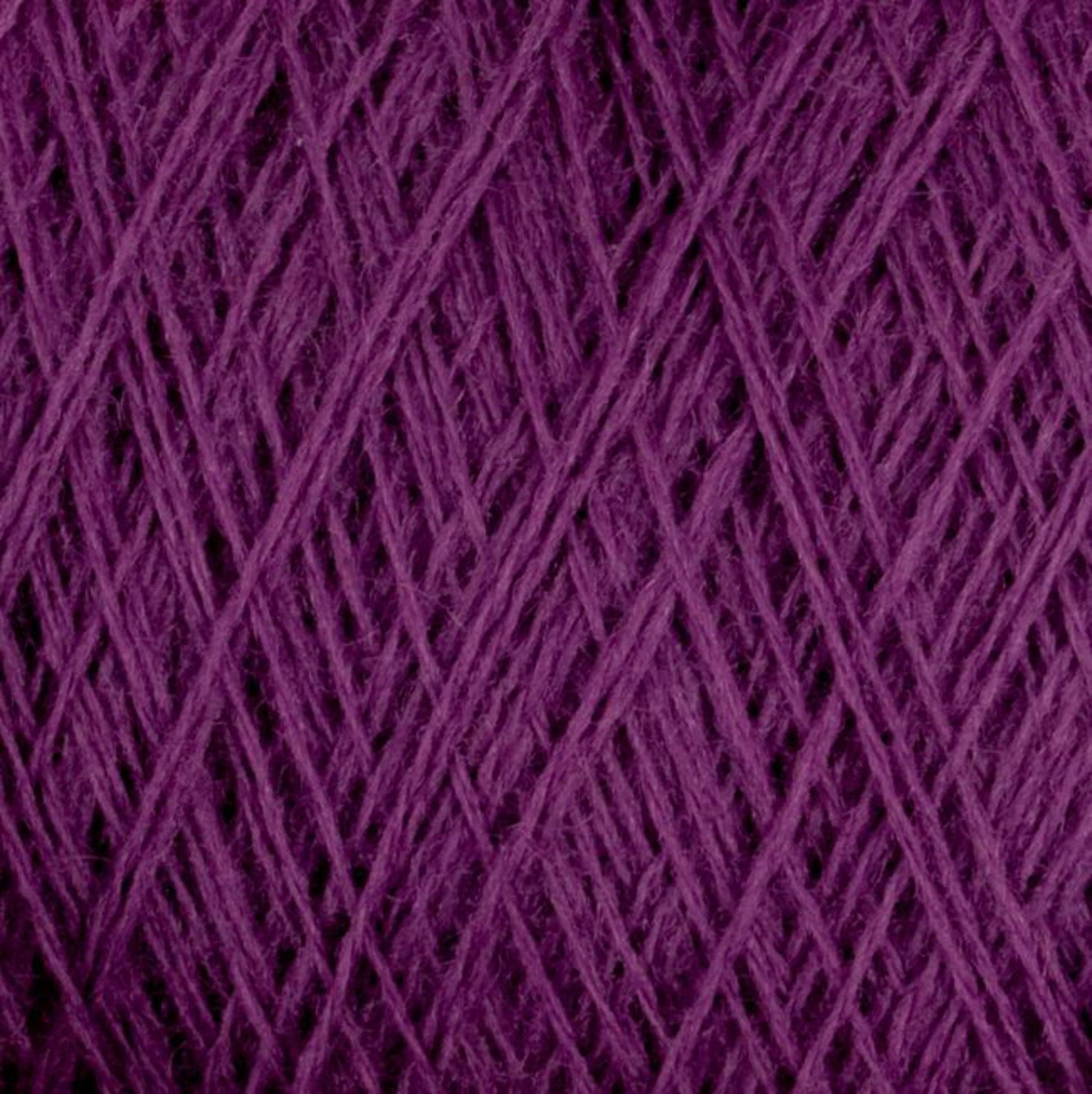 Jagger Brothers, Inc. Yarn Elderberry JaggerSpun Maine Line 3/8 Yarn | Mini-cone