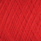 Jagger Brothers, Inc. Yarn Real Red JaggerSpun Superfine Merino 2/18 Yarn | Mini-cone