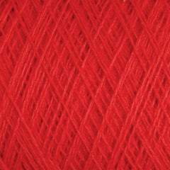 Jagger Brothers, Inc. Yarn Real Red JaggerSpun Superfine Merino 2/18 Yarn | Mini-cone