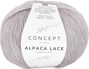Katia Yarn Aubergine Katia Alpaca Lace