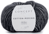 Katia Yarn Black Katia Cotton-Merino
