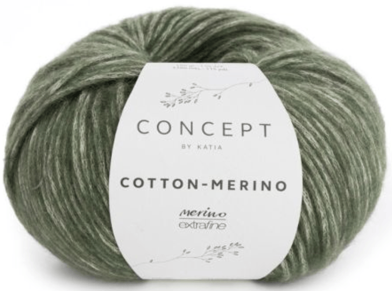 Katia Yarn Pale Green Katia Cotton-Merino