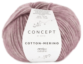 Katia Yarn Pastel Violet Katia Cotton-Merino