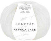 Katia Yarn White Katia Alpaca Lace