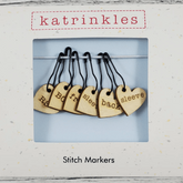 Katrinkles Stitch Markers Instruction Stitch Markers