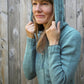 Knit One, Crochet Too Print Patterns Faux Cable Hoodie
