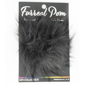 Knitting Fever / Euro Yarns Pom-poms Panther Furreal Pom by KFI