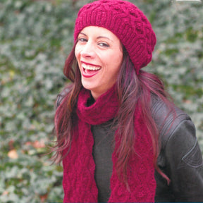 Knitting Fever / Euro Yarns Print Patterns Ramla Hat & Scarf