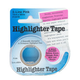 Lee Products Other Notions Pink Highlighter Tape