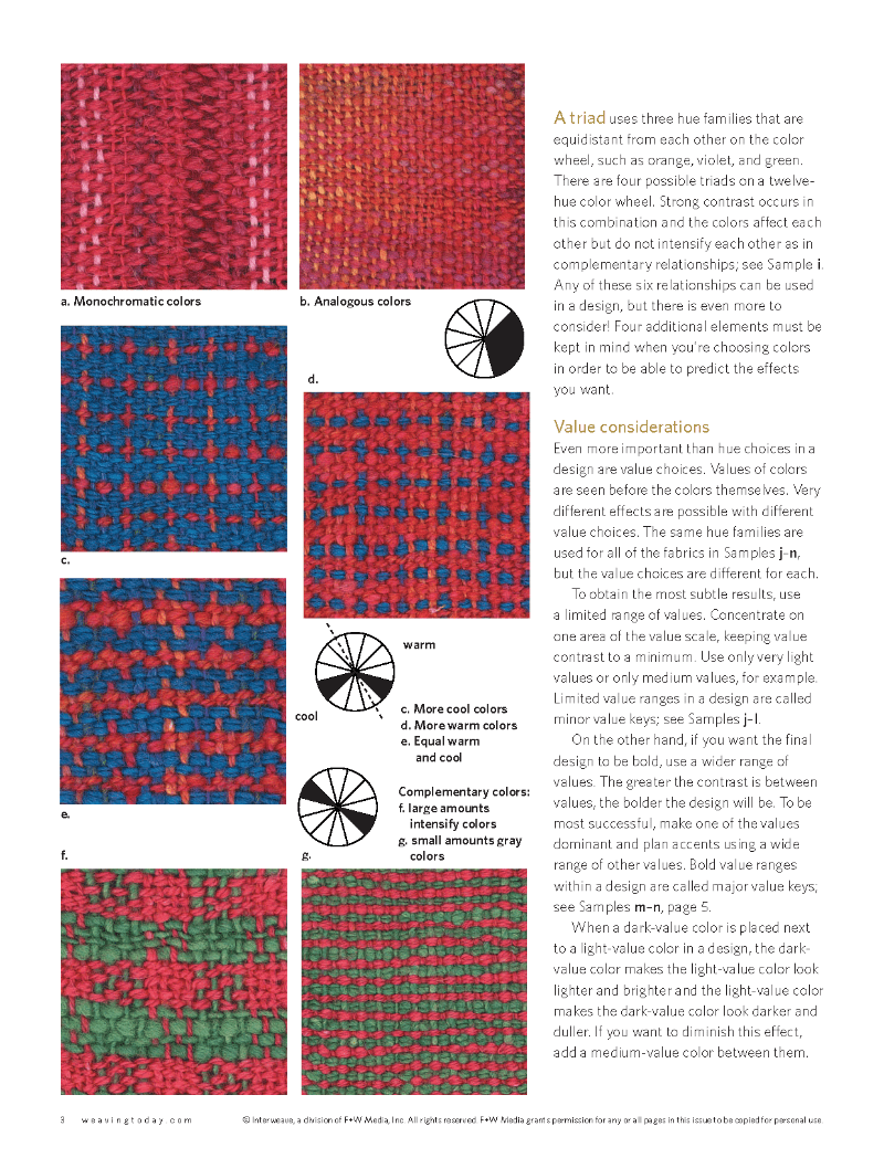 Long Thread Media Books Best of Handwoven Technique Series: Color! Everything a Weaver Needs to Know eBook (Printed version)
