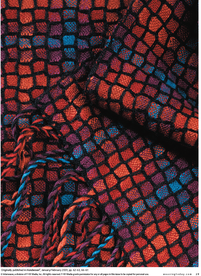 Long Thread Media Books Best of Handwoven Technique Series: Deflected Double Weave eBook (Printed version)