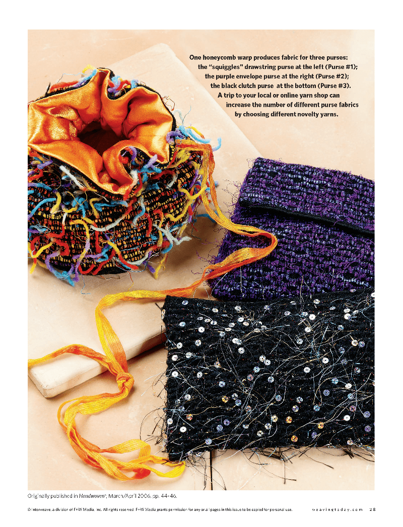 Long Thread Media Books Best of Handwoven Technique Series: Honeycomb eBook (Printed version)