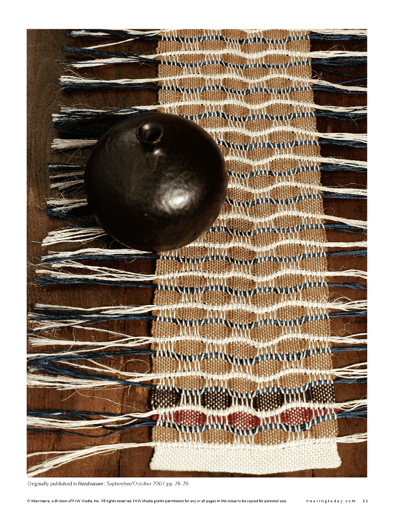 Long Thread Media Books Best of Handwoven Technique Series: Honeycomb eBook (Printed version)