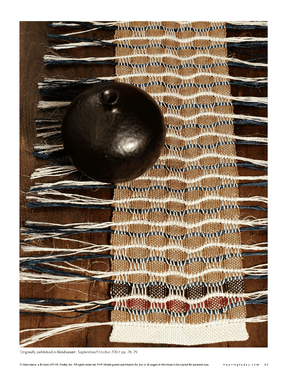Long Thread Media Books Best of Handwoven Technique Series: Honeycomb eBook (Printed version)