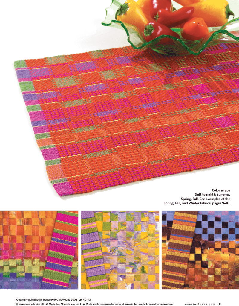 Long Thread Media Books Best of Handwoven Technique Series: Summer & Winter eBook (Printed version)