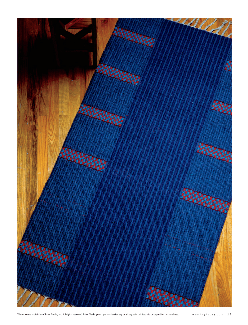 Long Thread Media Books Best of Handwoven Technique Series: Top Ten Rugs on Four Shafts eBook (Printed version)