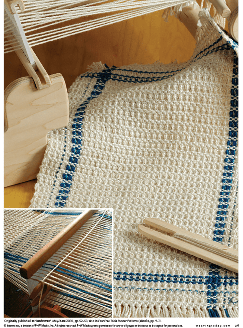 Long Thread Media Books Best of Handwoven Technique Series: Waffle Weave eBook (Printed version)