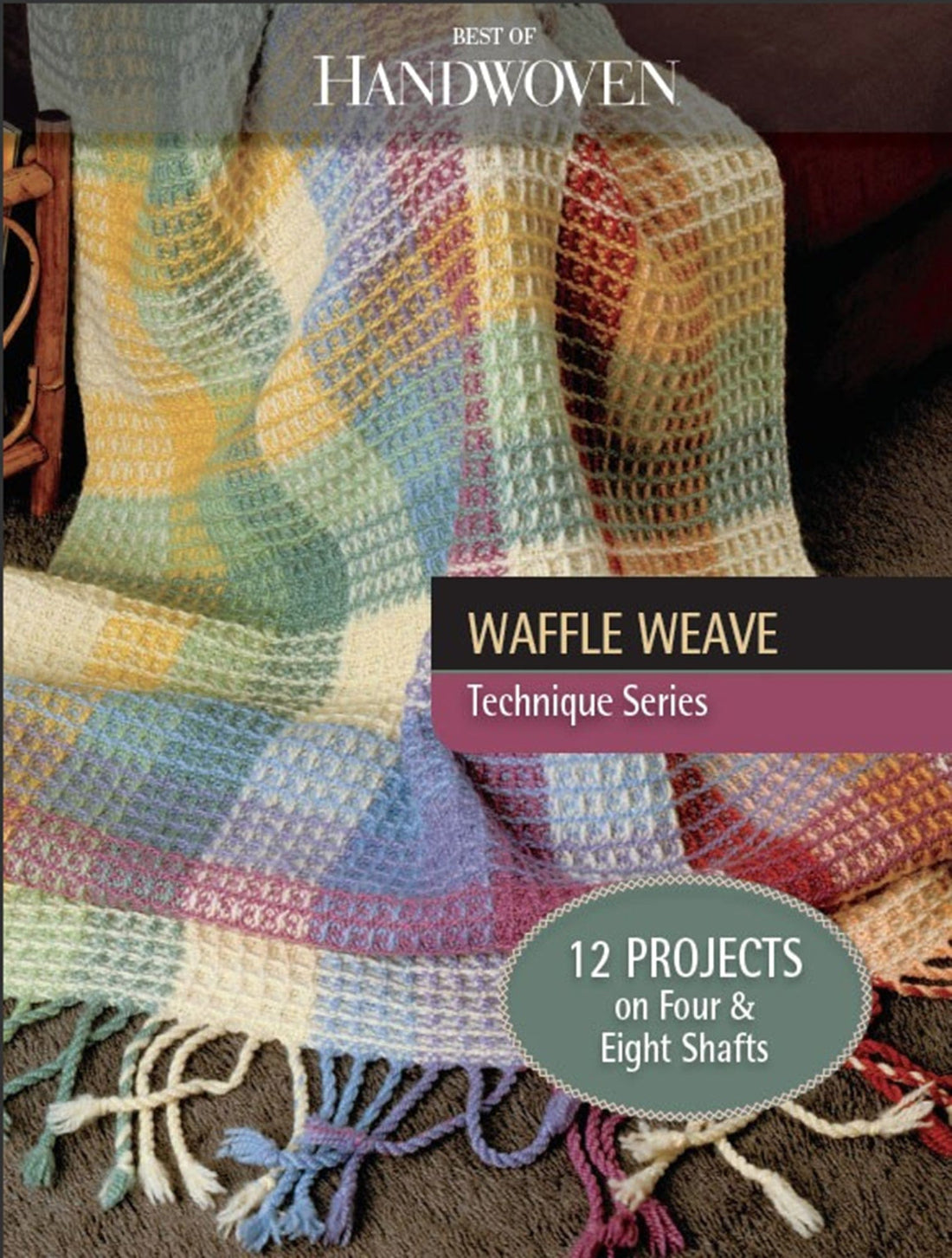 Long Thread Media Books Best of Handwoven Technique Series: Waffle Weave eBook (Printed version)