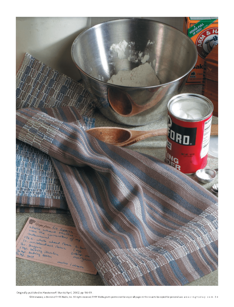 Long Thread Media Books Best of Handwoven, Top Ten Dish Towels on Four Shafts eBook (Printed version)