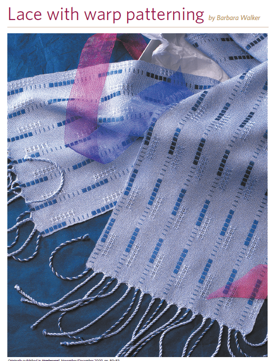 Long Thread Media Books Best of Handwoven, Weaving with Silk: A Dozen Projects on Four and Eight Shafts eBook (Printed version)